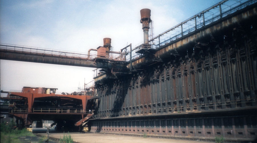 Kokerei Zollverein, Maschinenseite